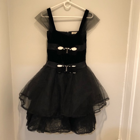 Sold-Valentino Tulle Bow Dress 6 Gossip Girl Blair - Picture 2 of 6